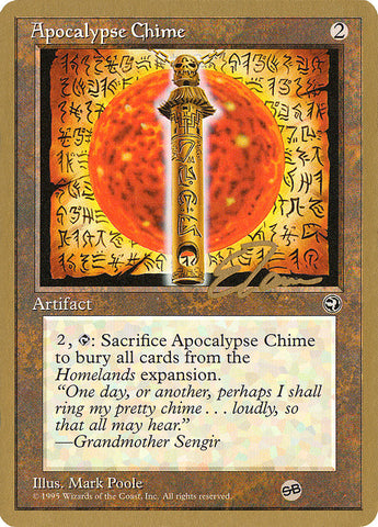 Apocalypse Chime (Eric Tam) (SB) [Conjunto de coleccionista Pro Tour] 