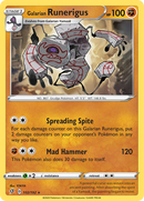 Runerigus de Galar (102/192) [Espada y escudo: Choque rebelde] 