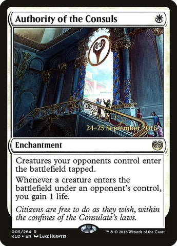 Autoridad de los cónsules [Promociones de presentación de Kaladesh] 