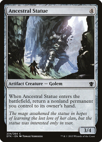 Estatua Ancestral [Dragones de Tarkir] 