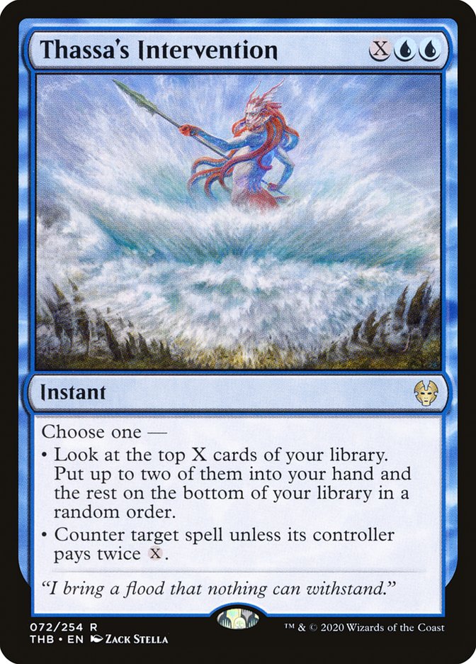 La intervención de Thassa [Theros más allá de la muerte] 