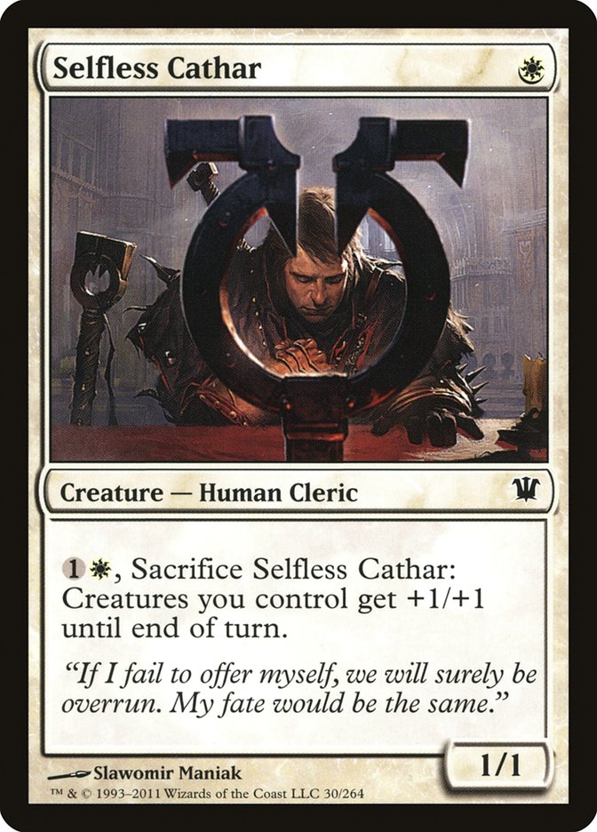 Cátaro desinteresado [Innistrad] 