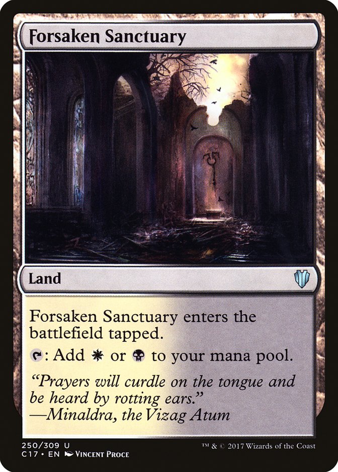 Santuario abandonado [Commander 2017] 