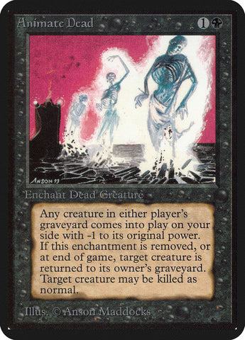 Animar muertos [Edición Alfa] 