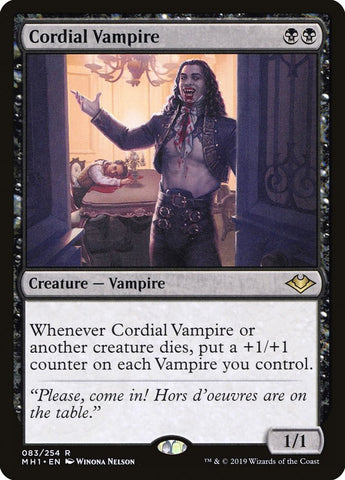 Vampiro cordial [Horizontes modernos] 