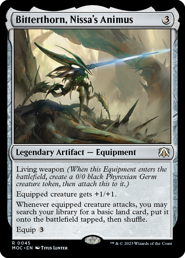 Bitterthorn, el Animus de Nissa [La marcha del comandante de la máquina] 