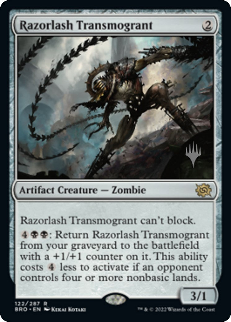 Razorlash Transmogrant (Paquete promocional) [Promociones de The Brothers' War] 