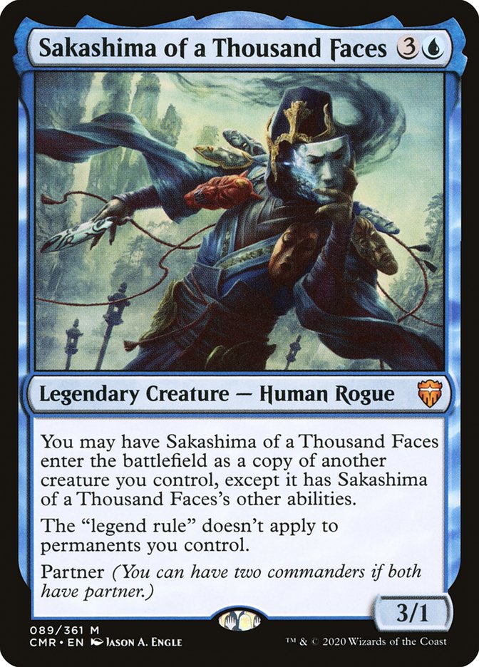 Sakashima de las mil caras [Commander Legends] 