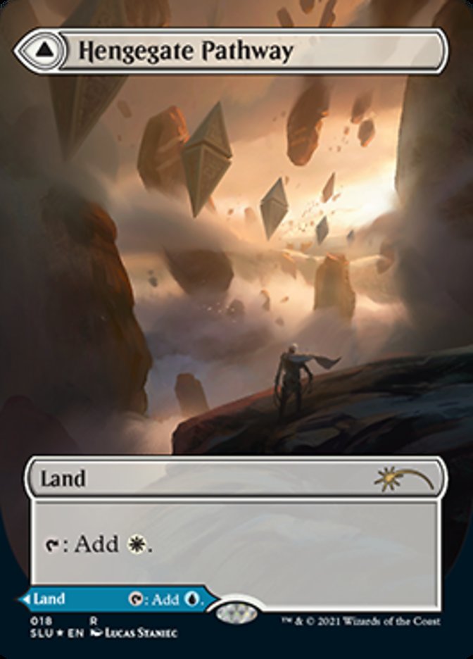 Camino Hengegate // Camino Mistgate (sin fronteras) [Secret Lair: Ultimate Edition 2] 