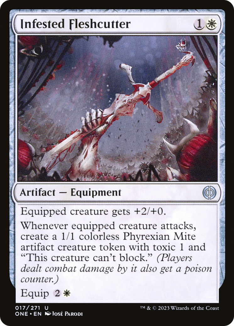 Fleshcutter infestado [Pyrexia: Todos serán uno] 