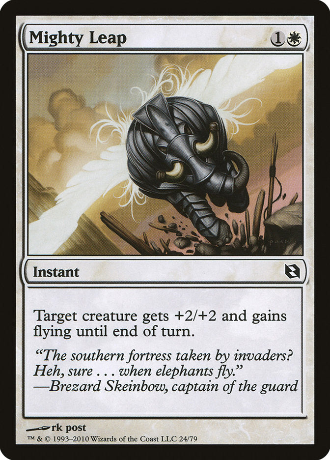 Mighty Leap [Mazos de duelo: Elspeth contra Tezzeret] 