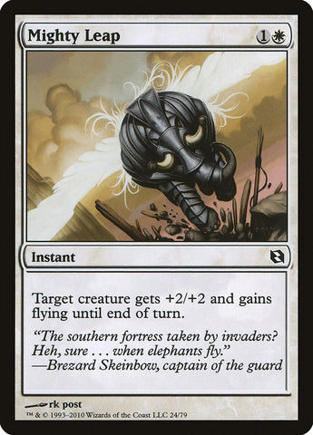 Mighty Leap [Mazos de duelo: Elspeth contra Tezzeret] 