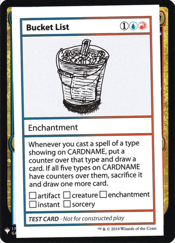 Lista de deseos [Tarjetas de prueba de juego Mystery Booster] 
