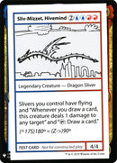 Sliv-Mizzet, Hivemind [Tarjetas de prueba de juego Mystery Booster] 