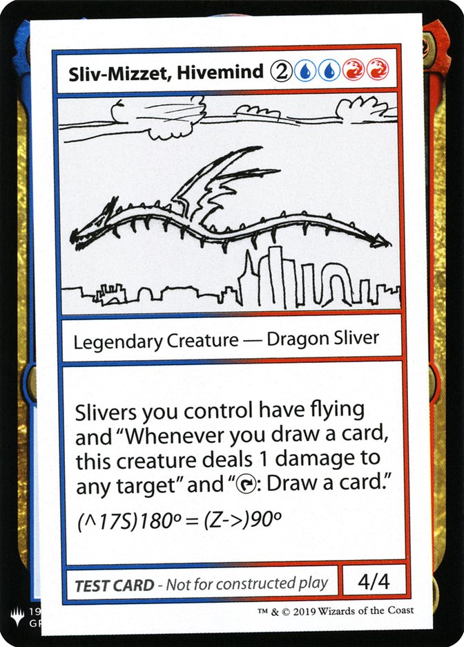 Sliv-Mizzet, Hivemind [Tarjetas de prueba de juego Mystery Booster] 
