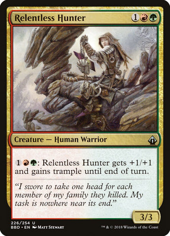 Cazador implacable [Battlebond] 