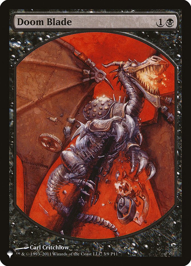 Doom Blade [La lista] 