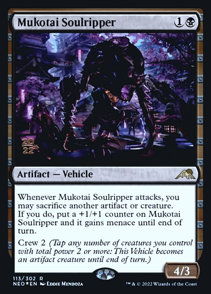 Mukotai Soulripper [Promociones de presentación de Kamigawa: Neon Dynasty] 