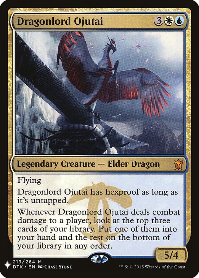 Señor Dragón Ojutai [Potenciador Misterioso] 