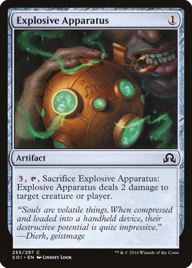 Aparato explosivo [Sombras sobre Innistrad] 