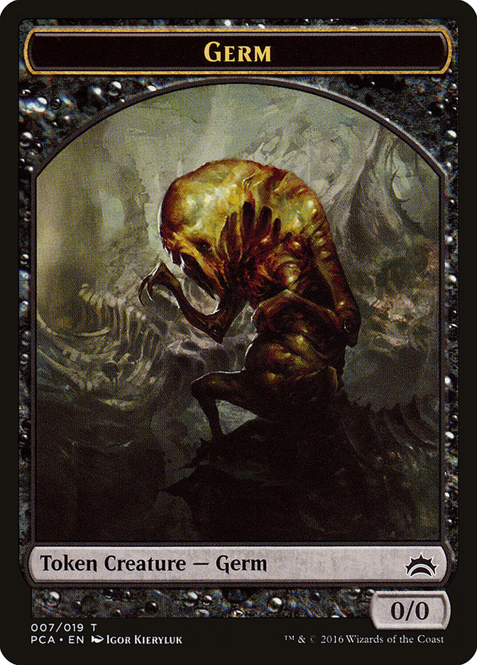 Germen // Ficha de doble cara Goblin [Fichas de antología Planechase] 