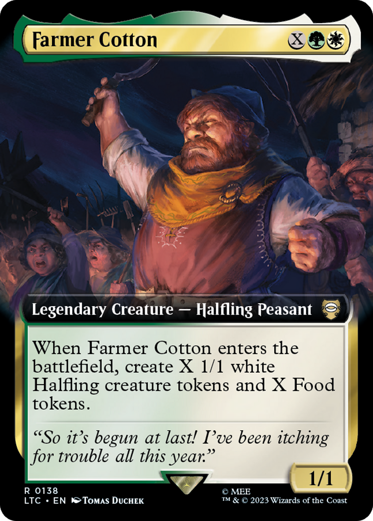 Farmer Cotton (Arte extendido) [El Señor de los Anillos: Cuentos del Comandante de la Tierra Media] 