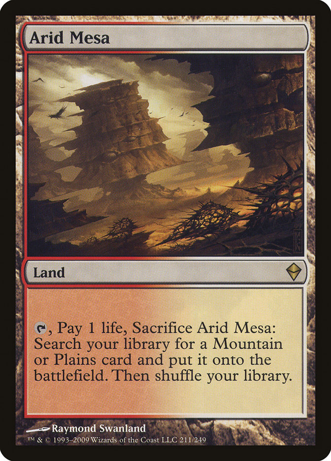 Mesa árida [Zendikar] 
