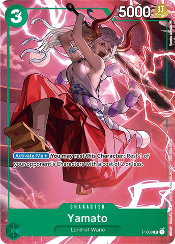 Yamato (Paquete de torneo Vol. 1) [Tarjetas de promoción de One Piece] 