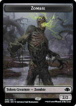 Zombi // Oveja Ficha de doble cara [Fichas remasterizadas de Dominaria] 
