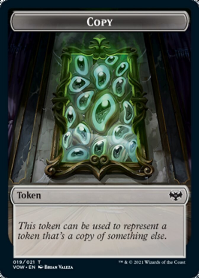 Copiar // Ficha de doble cara de jabalí [Innistrad: fichas de voto carmesí] 