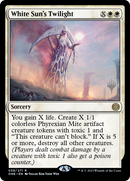 Crepúsculo del Sol Blanco (Paquete promocional) [Phyrexia: Promociones All Will Be One] 