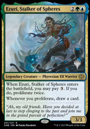 Ezuri, Stalker of Spheres (Paquete promocional) [Phyrexia: All Will Be One Promos] 