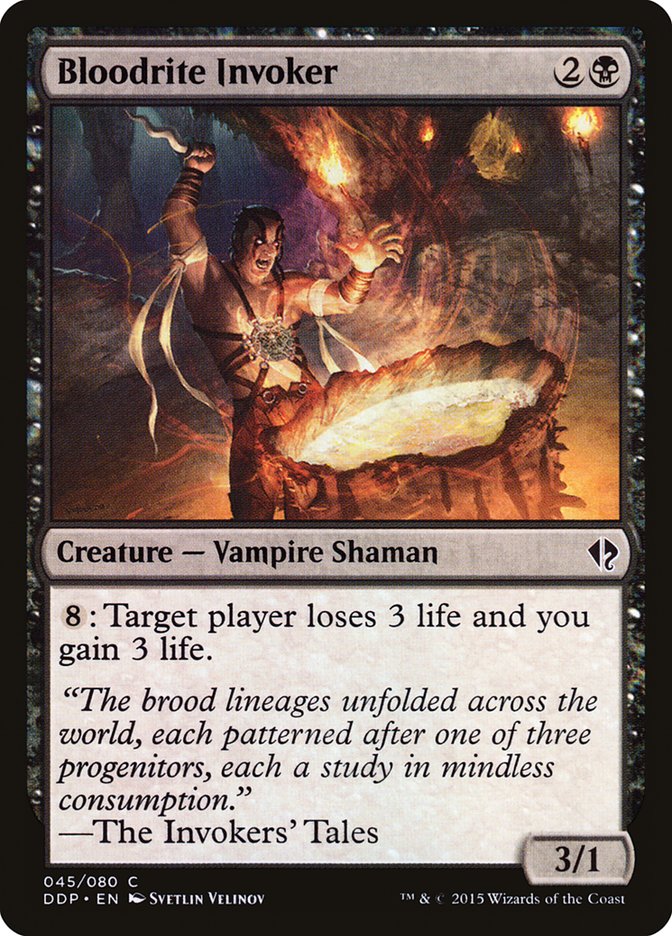Bloodrite Invoker [Mazos de duelo: Zendikar contra Eldrazi] 