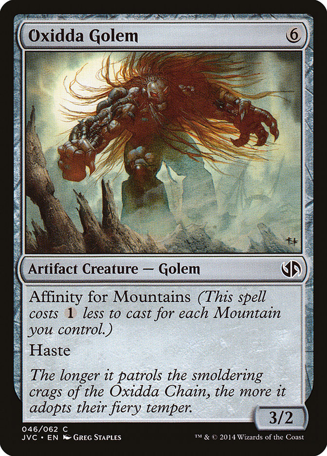 Oxidda Golem [Antología Duel Decks] 