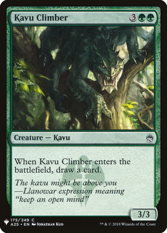 Kavu Climber [Potenciador misterioso] 