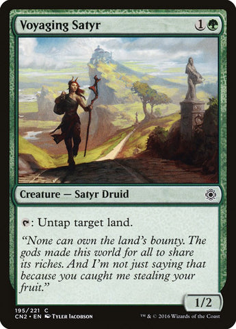 Voyaging Satyr [Conspiración: Toma la corona] 