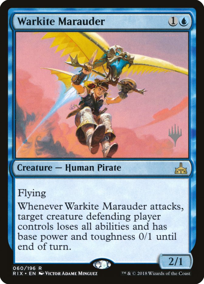 Warkite Marauder (Paquete promocional) [Rivals of Ixalan Promos] 