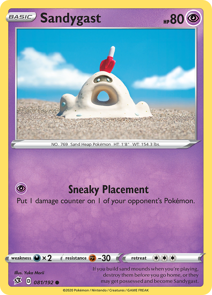 Sandygast (081/192) [Espada y escudo: Choque rebelde] 