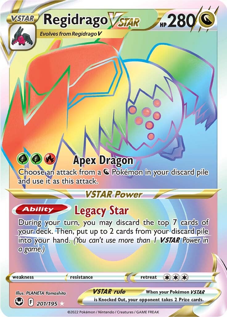 Regidrago VSTAR (201/195) [Espada y escudo: Tempestad de plata] 