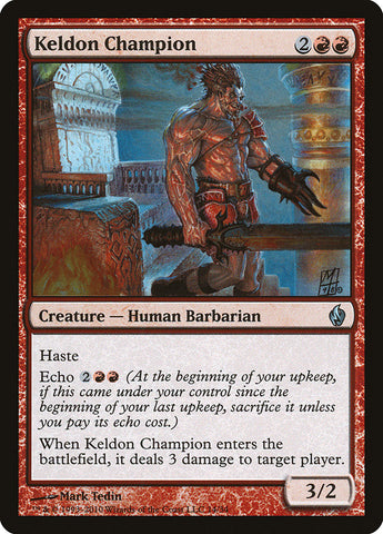Campeón Keldon [Serie Premium Deck: Fuego y Rayo] 