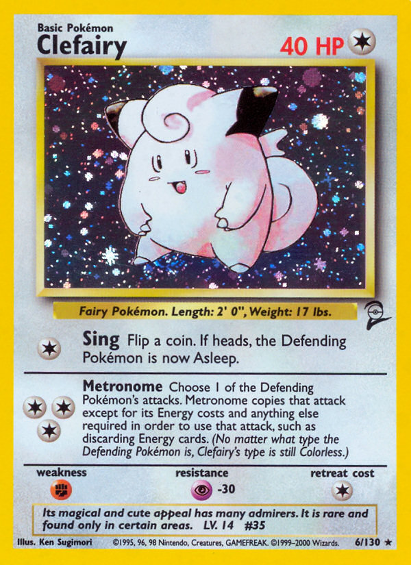 Clefairy (6/130) [Conjunto básico 2] 