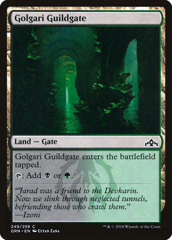 Puerta del gremio Golgari (249/259) [Gremios de Ravnica] 