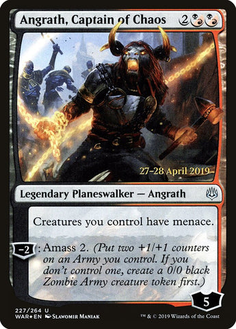 Angrath, Capitán del Caos [Promociones de presentación de La Guerra de la Chispa] 
