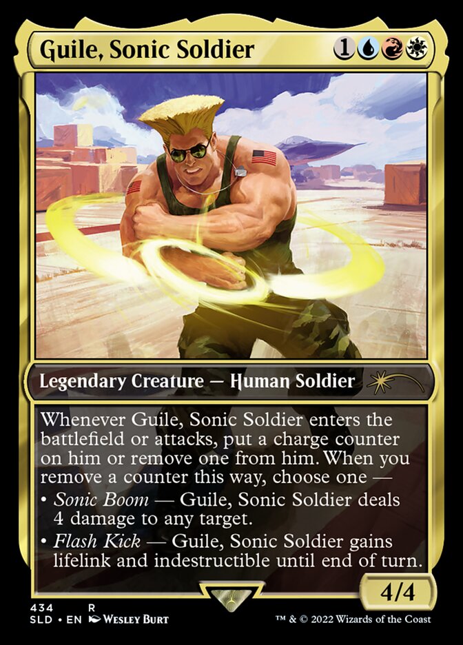 Guile, Sonic Soldier [Serie Secret Lair Drop] 