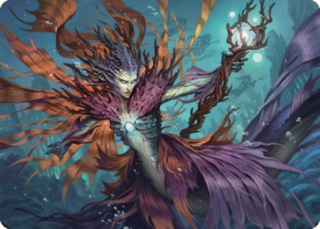 Tarjeta de arte Vodalian Hexcatcher [Serie de arte Dominaria United] 