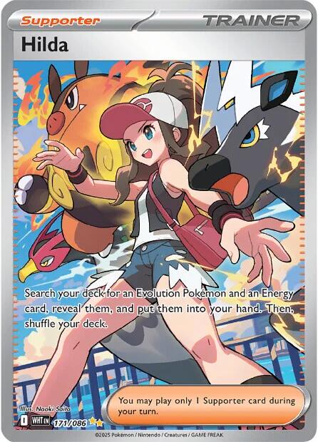 Hilda (171/086) [Scarlet & Violet: White Flare]