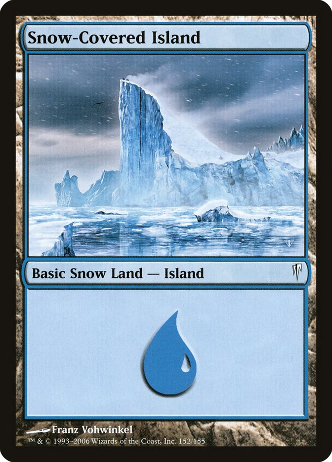 Isla cubierta de nieve [Ola de frío] 