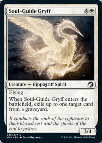 Guía del alma Gryff [Innistrad: Caza de medianoche] 