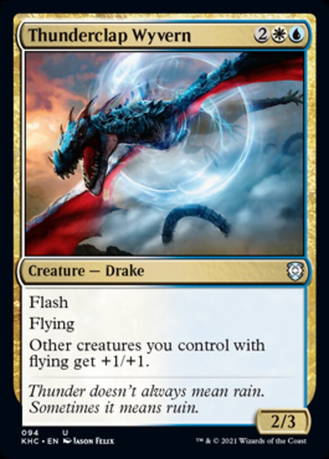 Wyvern Trueno [Comandante de Kaldheim] 