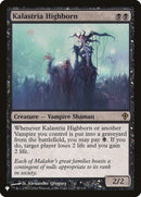 Kalastria Highborn [La lista] 